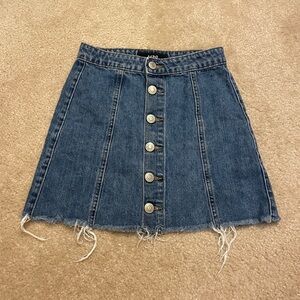 Aeropostale jean skirt!